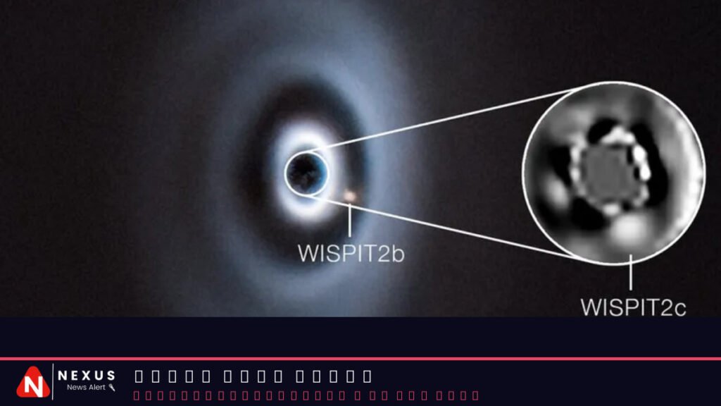 Astronomers Capture Two Giant Planets Forming Around Young Star WISPIT 2