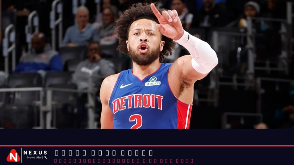 Pistons star Cunningham out with collapsed lung