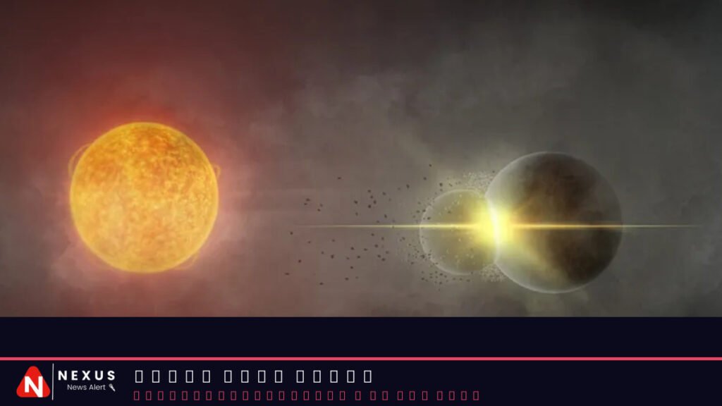 Scientists Trace Rare Cosmic Outburst to a Massive Planetary Collision Around Gaia20ehk