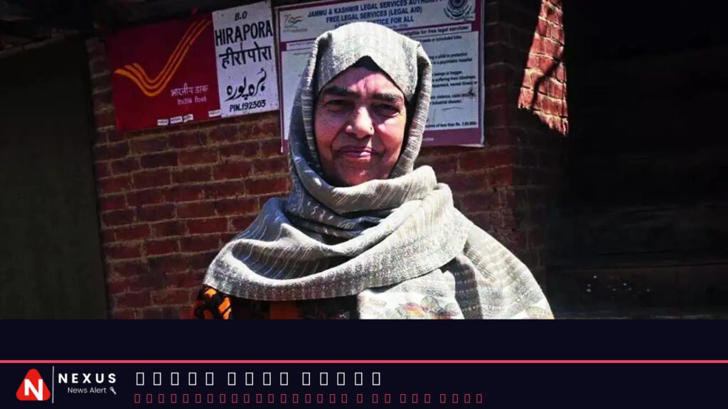 You've got mail: J&K's first postwoman clocks 25 letters a day, 30 years on foot