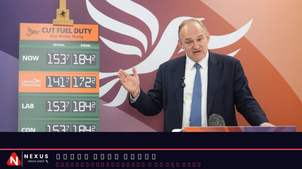 Davey calls for emergency cuts to fuel duty and rail fares