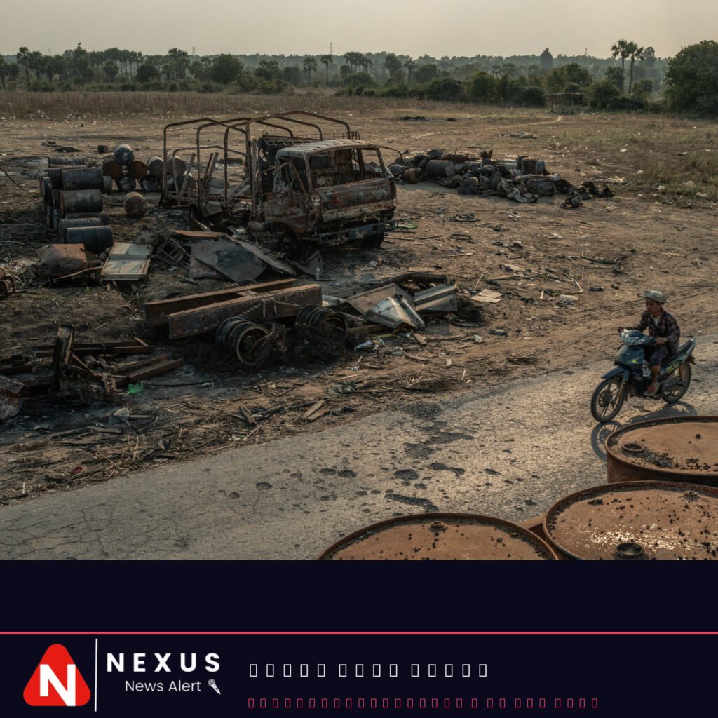 In Myanmar, Even Flowers Stoke Fear