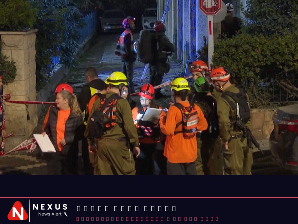 Iranian missile attack hits residential areas in central Israel