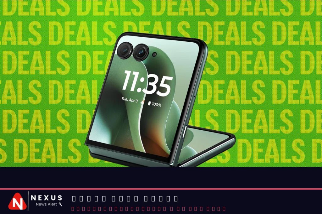 Motorola’s Souped-Up Folding Phone Is Almost Half Off