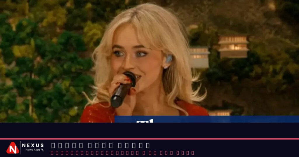 Sabrina Carpenter at Coachella review – madcap maximalism from pop savant