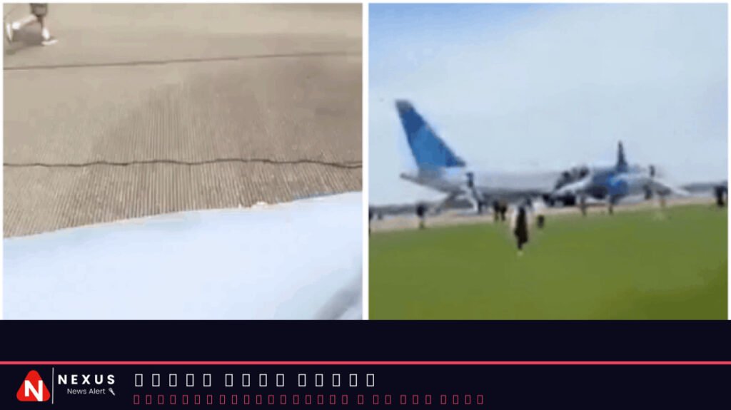 United flight diverted, passengers evacuated via emergency slides in Pittsburgh - watch