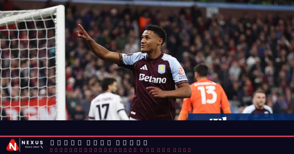 Watkins breaks record as Aston Villa cruise past Bologna into all-English semi-final