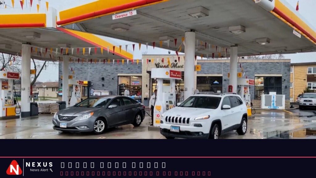 “We blame Trump”: Drivers line up for free gas as prices surge in the US