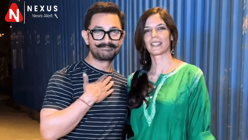 Aamir Khan and Gauri Spratt