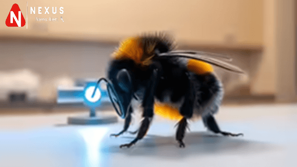 Bumblebees timing skills